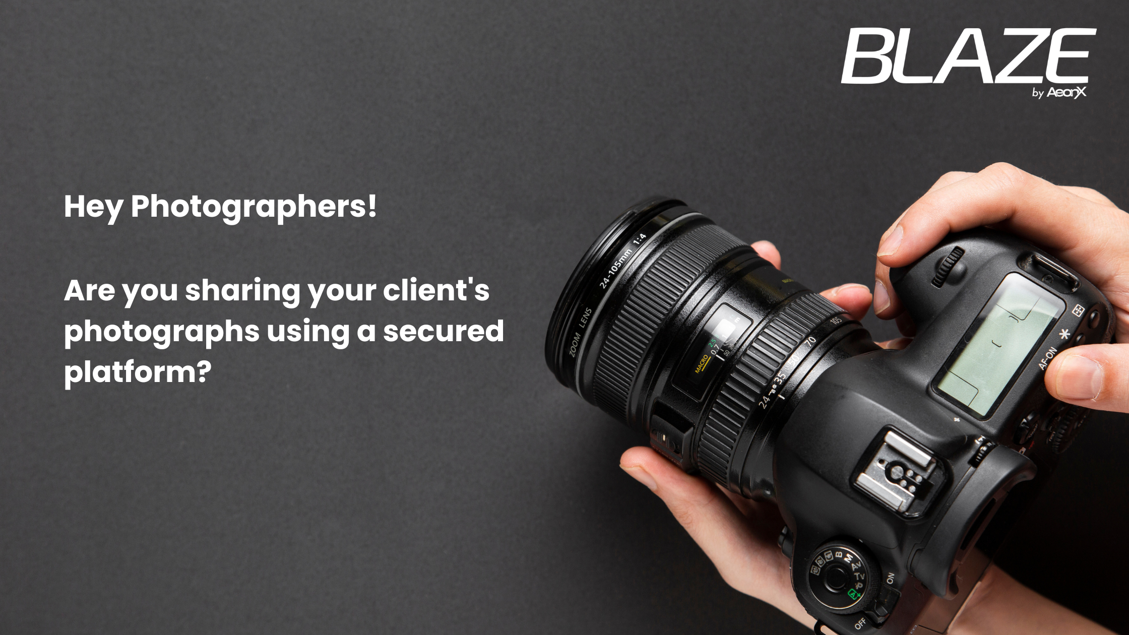 Why do photographers need a secured file-sharing platform?